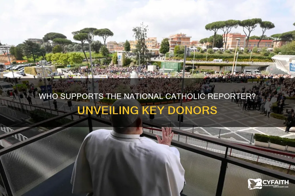 who donates to national catholic repirter