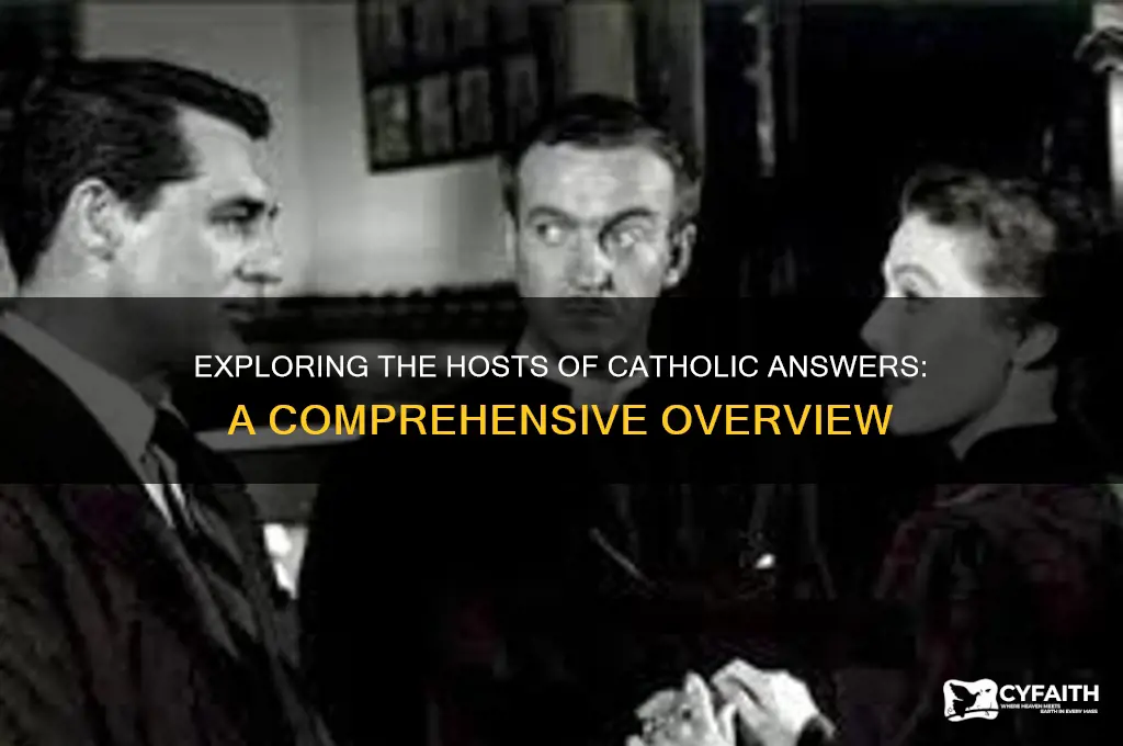 who else hosted catholic annswers