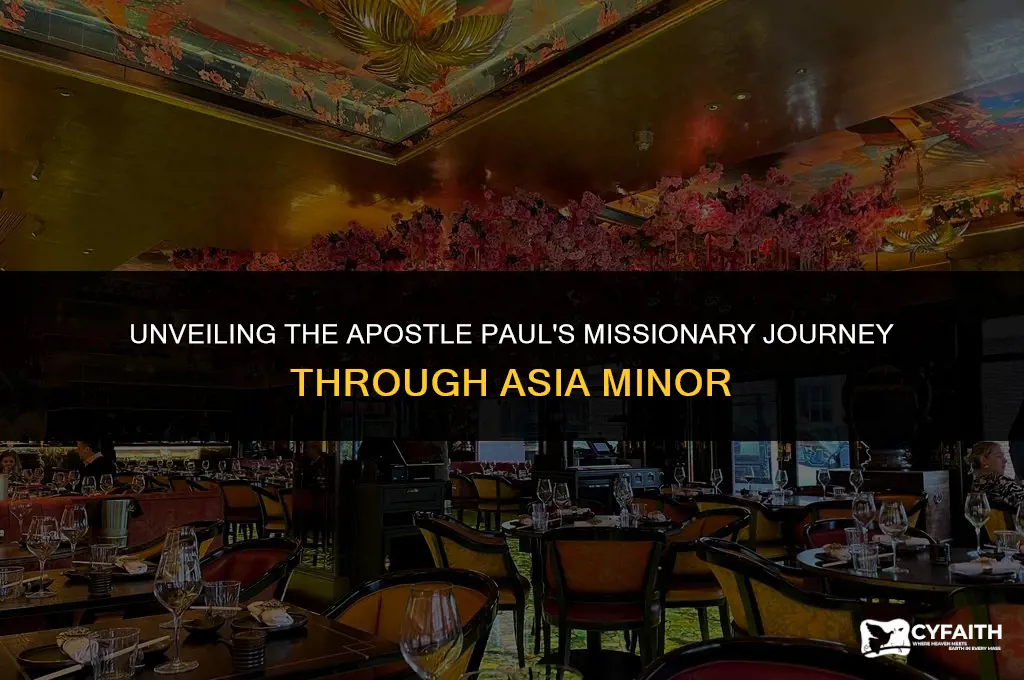 who evangelized asia minor