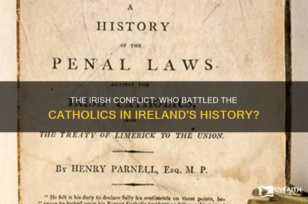 who fought the catholics in ireland