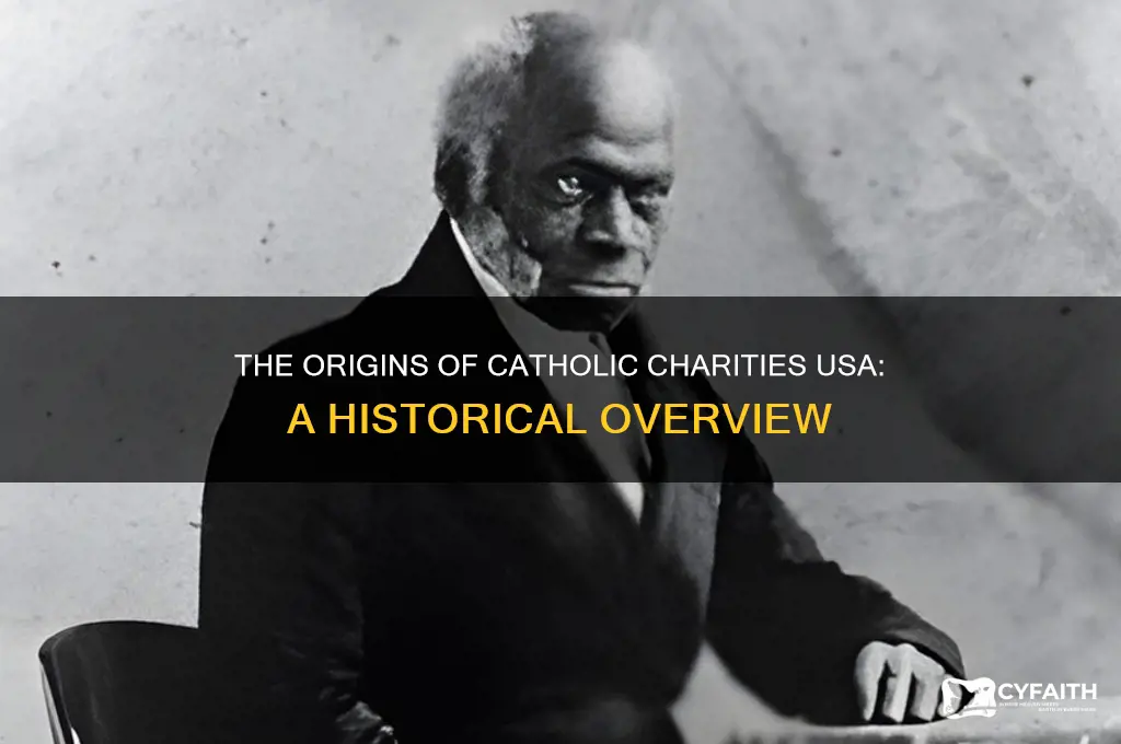 who founded catholic charities usa