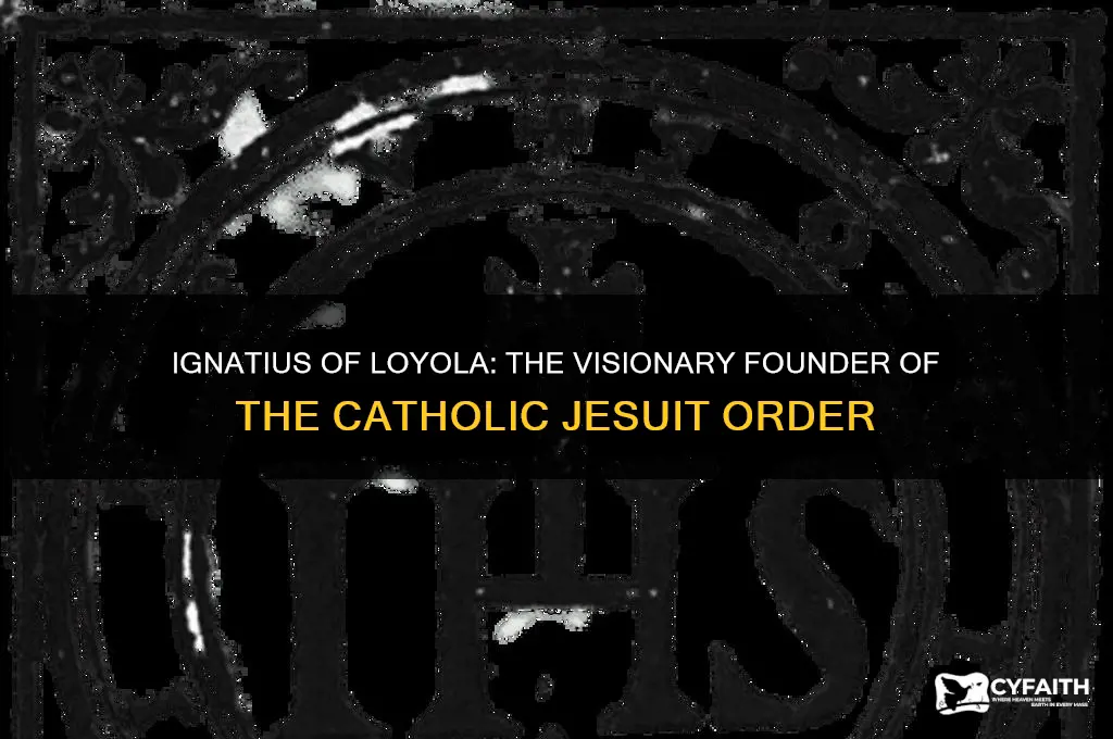who founded the catholic jesuit order