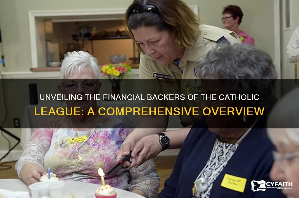who funds the catholic league