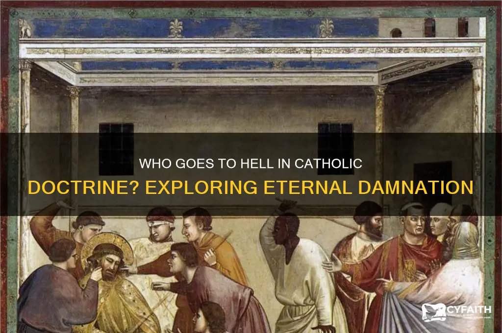 who goes to hell in catholic