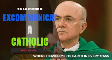 Excommunication Authority: Who Can Remove a Catholic from the Church?