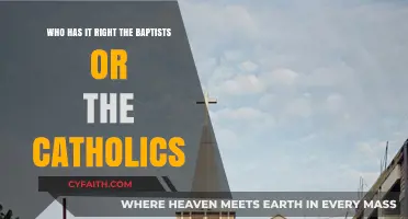 Baptists vs. Catholics: Which Denomination Aligns Closer to Truth?
