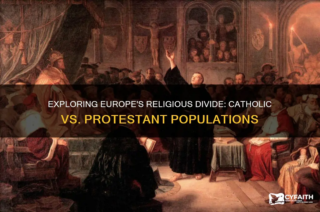 who in europe is catholic and who is prodestant