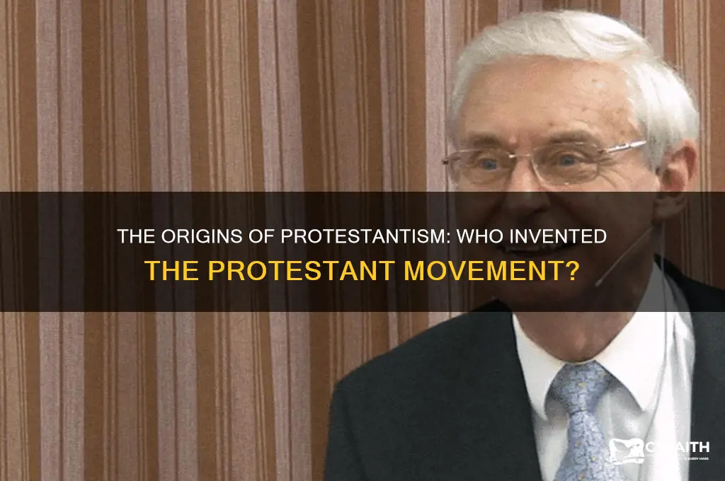 who invented protestant