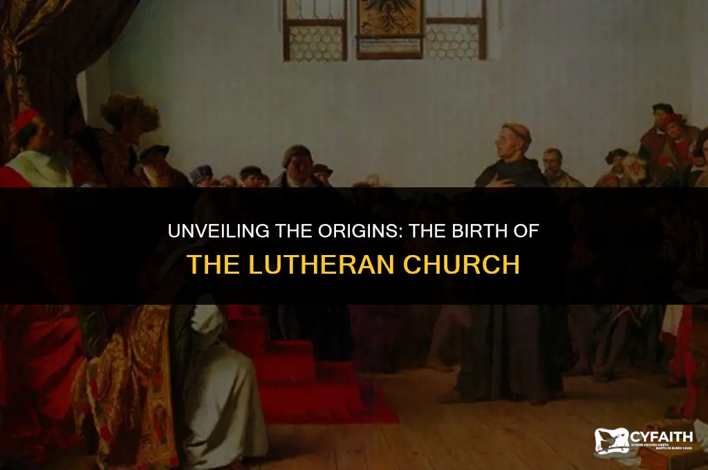 who invented the lutheran church
