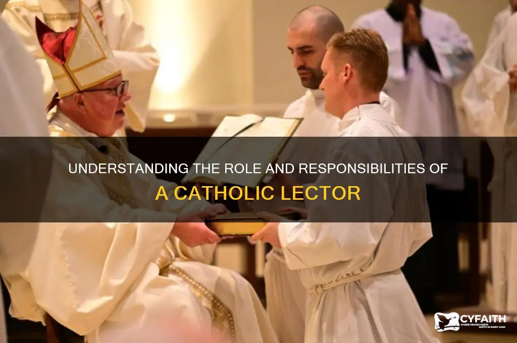 who is a catholic lector