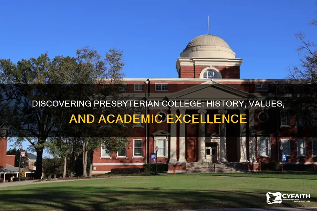 who is a information of presbyterian college
