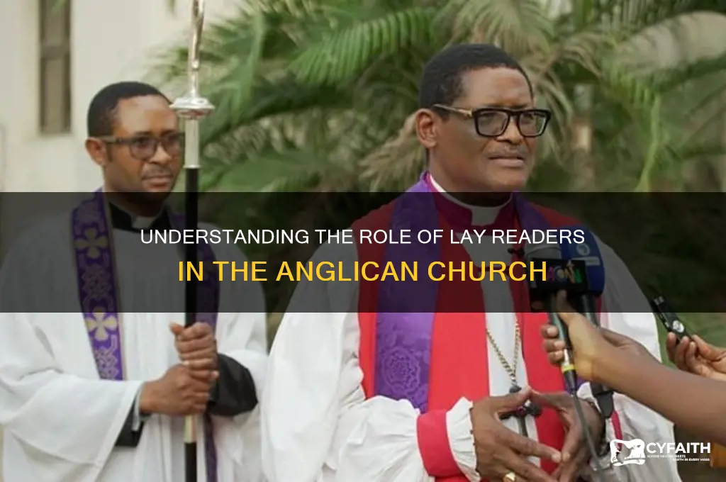 who is a lay reader in the anglican church