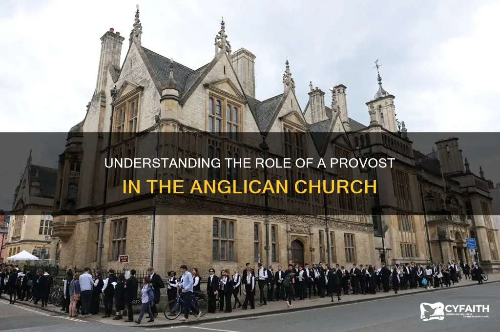 who is a provost in anglican church
