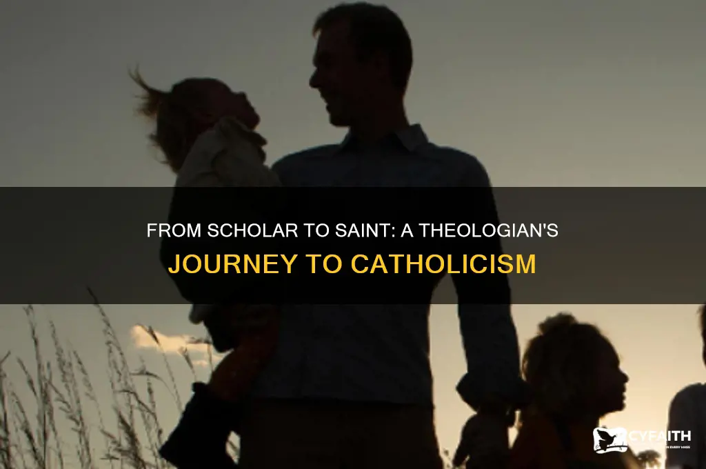 who is a theologian that converted to catholism