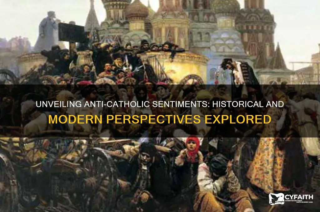 who is anti catholic