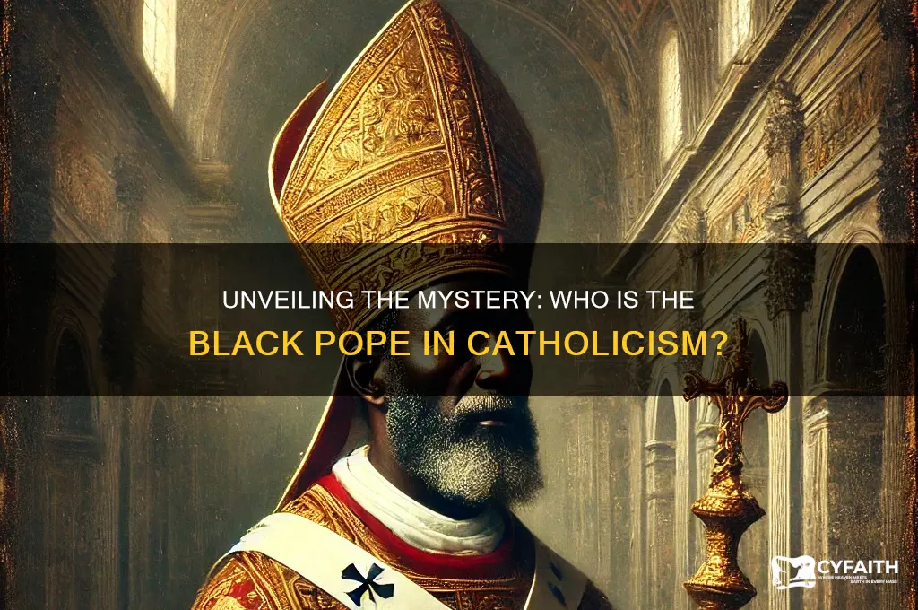who is black pope in catholic