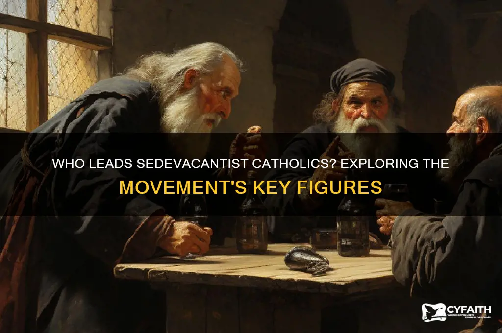 who is head of the sedevacantist catholics