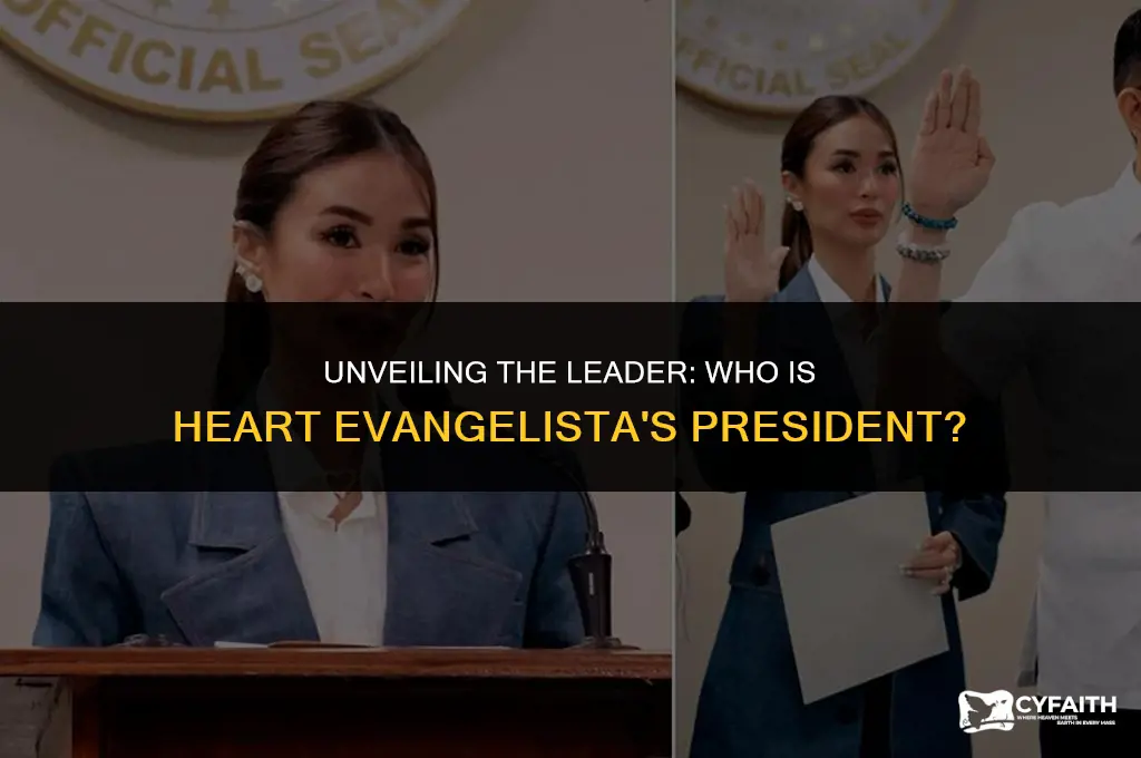 who is heart evangelista president