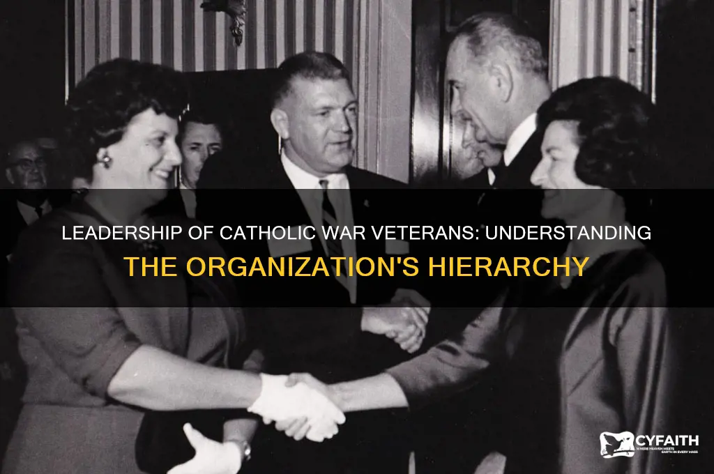 who is in charge of catholic war veterans