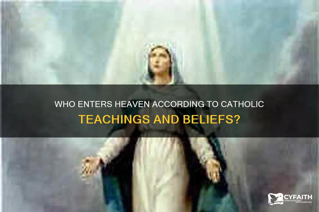 who is in heaven catholic