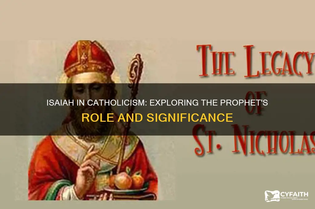 who is isaiah catholic