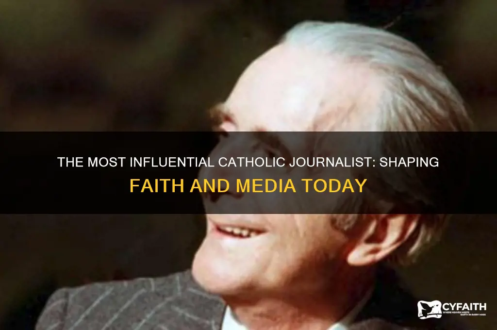 who is most influential catholic journalist