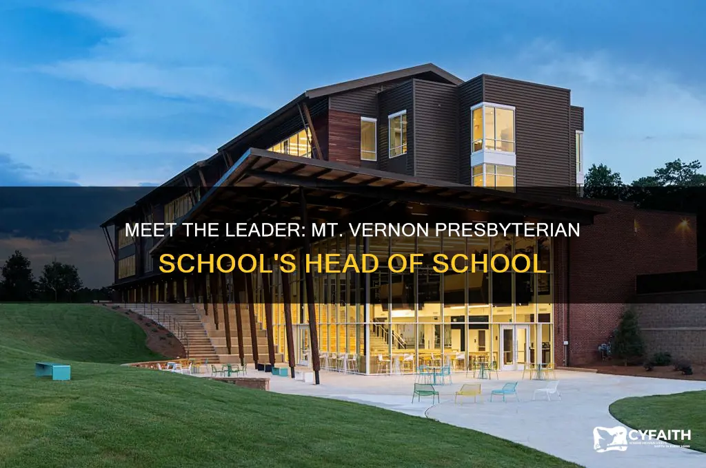 who is mt vernon presbyterian school head of school