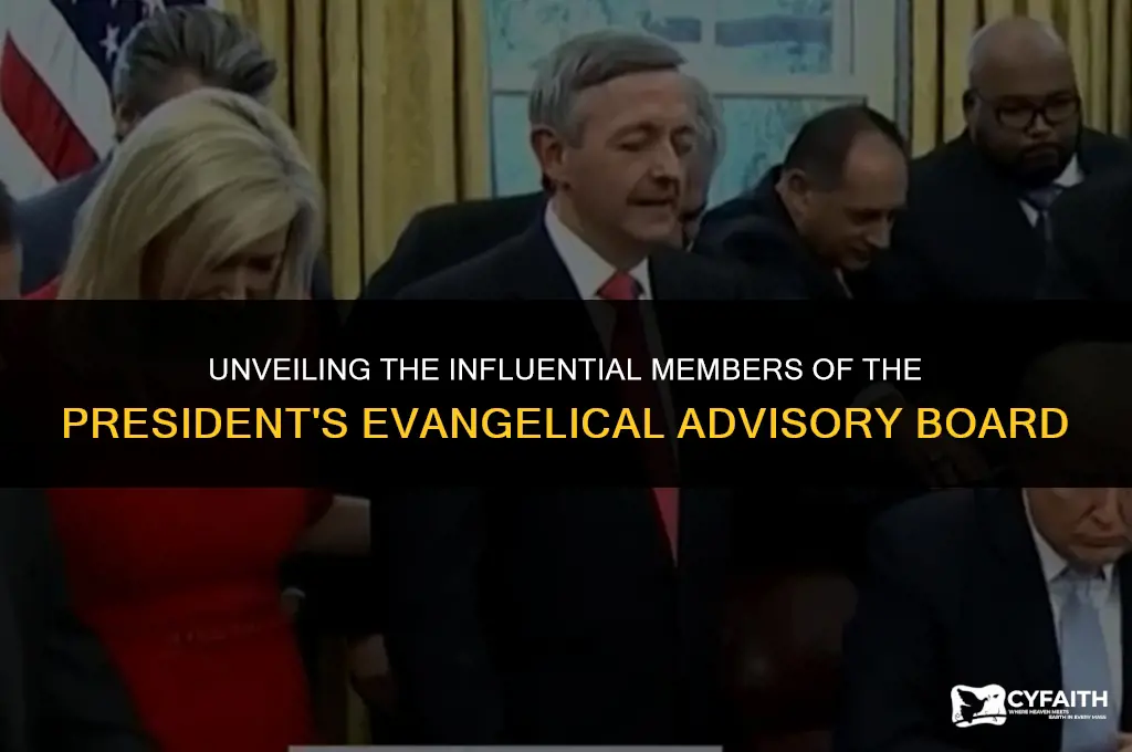 who is on the presidents evangelical board