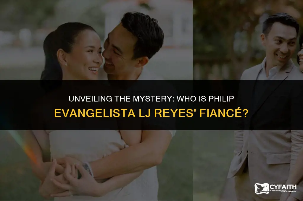who is philip evangelista lj reyes fiance