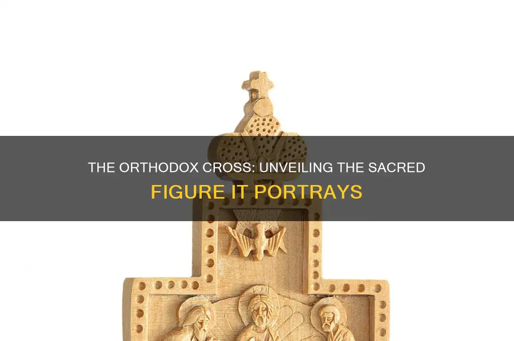who is portrayed on orthodox cross