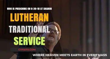 Who Preaches at Sharon Lutheran Traditional Service on June 30th, 2019?
