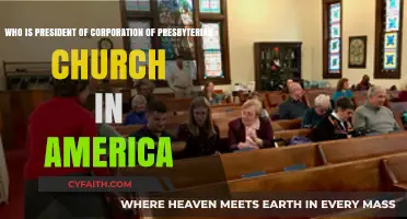 Who Leads the Presbyterian Church in America Corporation?