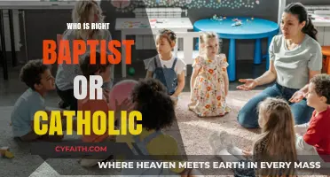 Baptist vs. Catholic: Exploring Doctrinal Differences and Shared Faith
