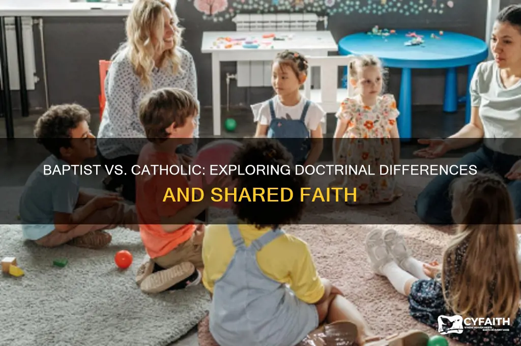 who is right baptist or catholic