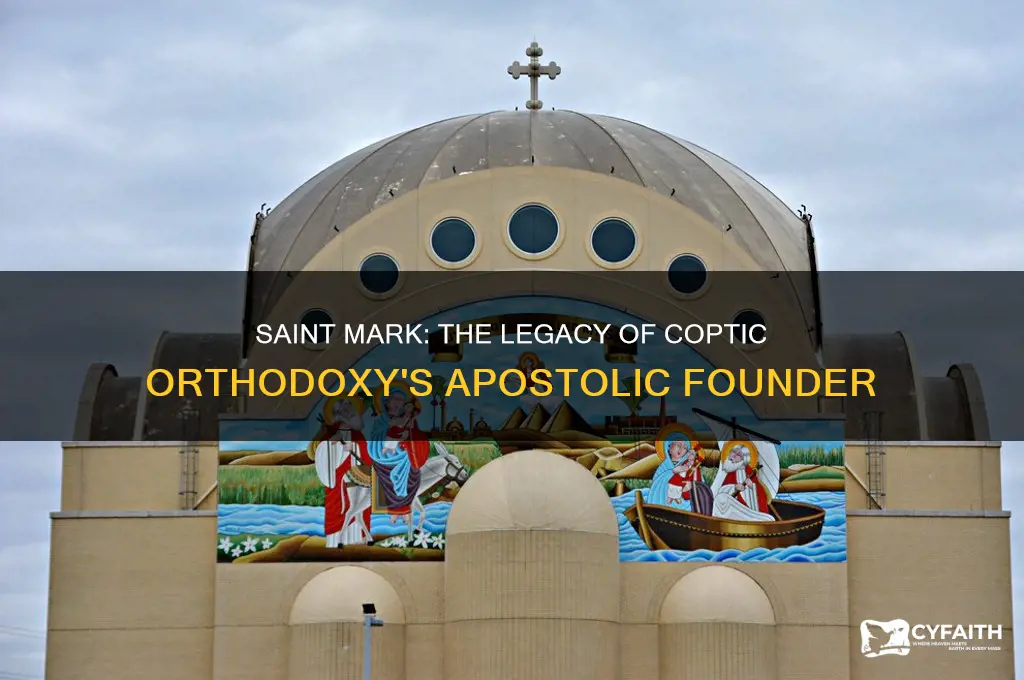 who is saint mark coptic orthodox