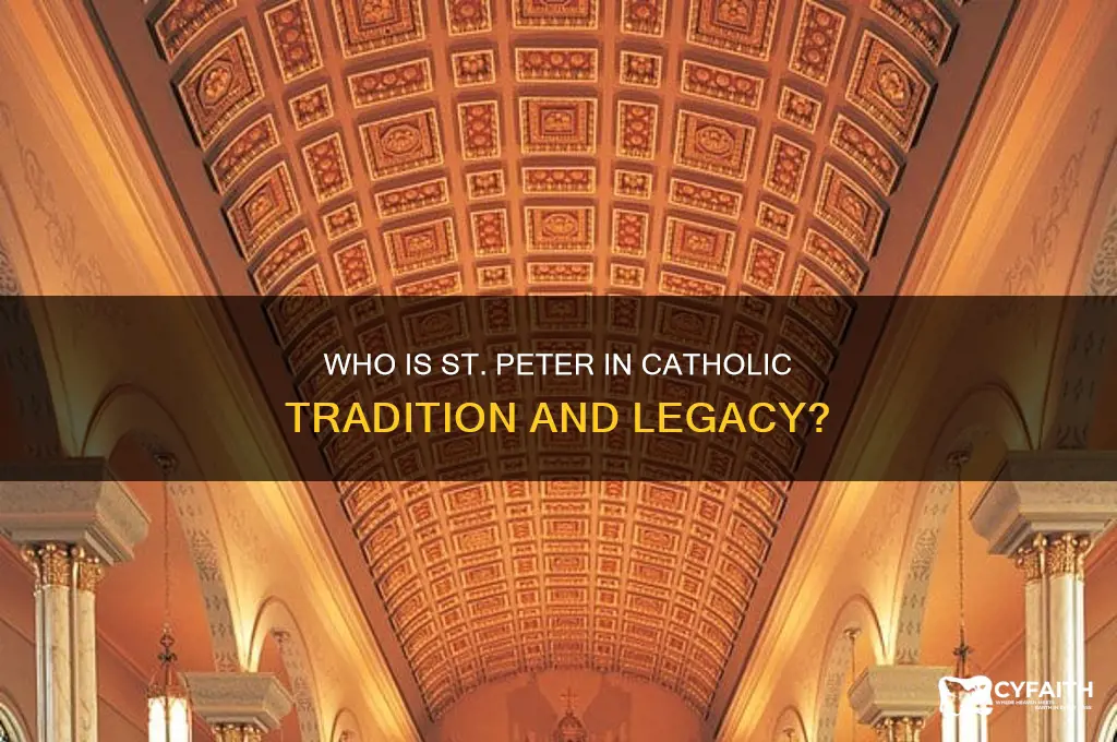 who is st peter catholic