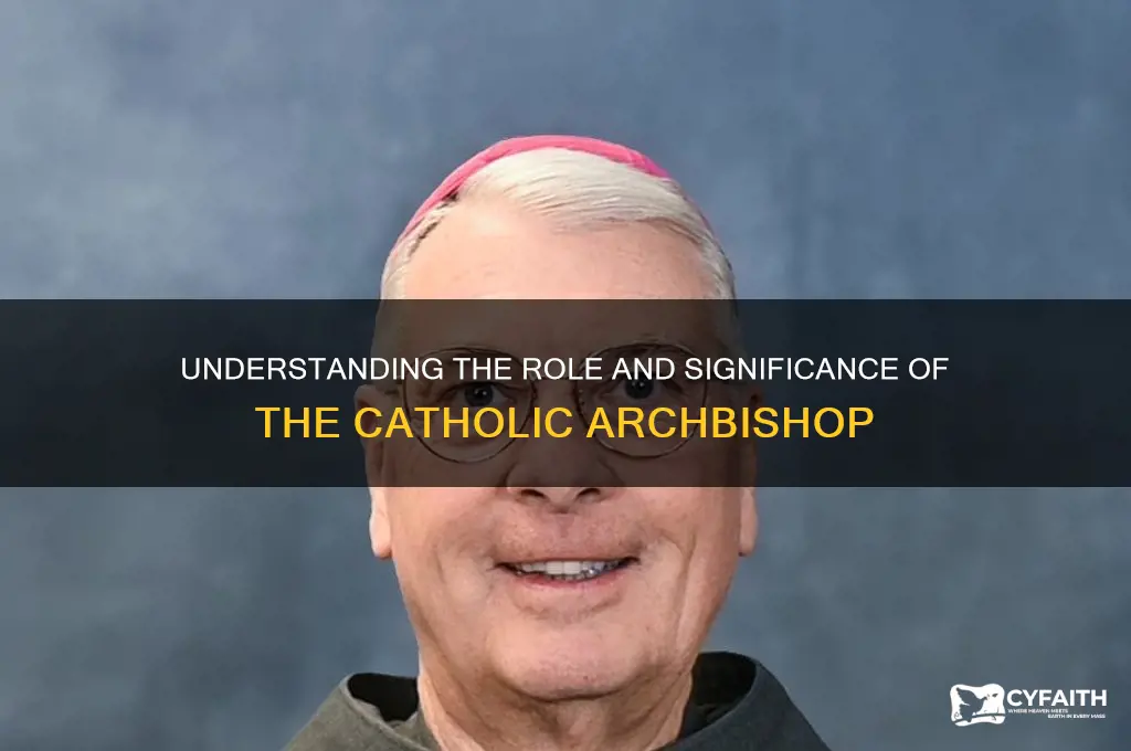 who is the archbishop catholic