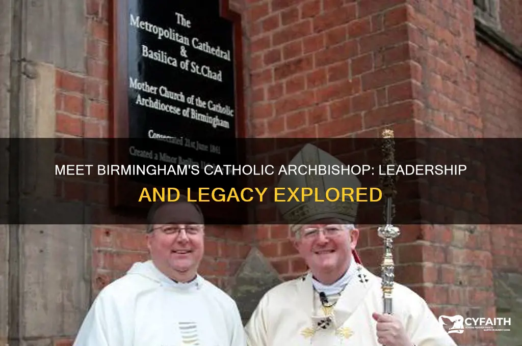 who is the catholic archbishop of birmingham