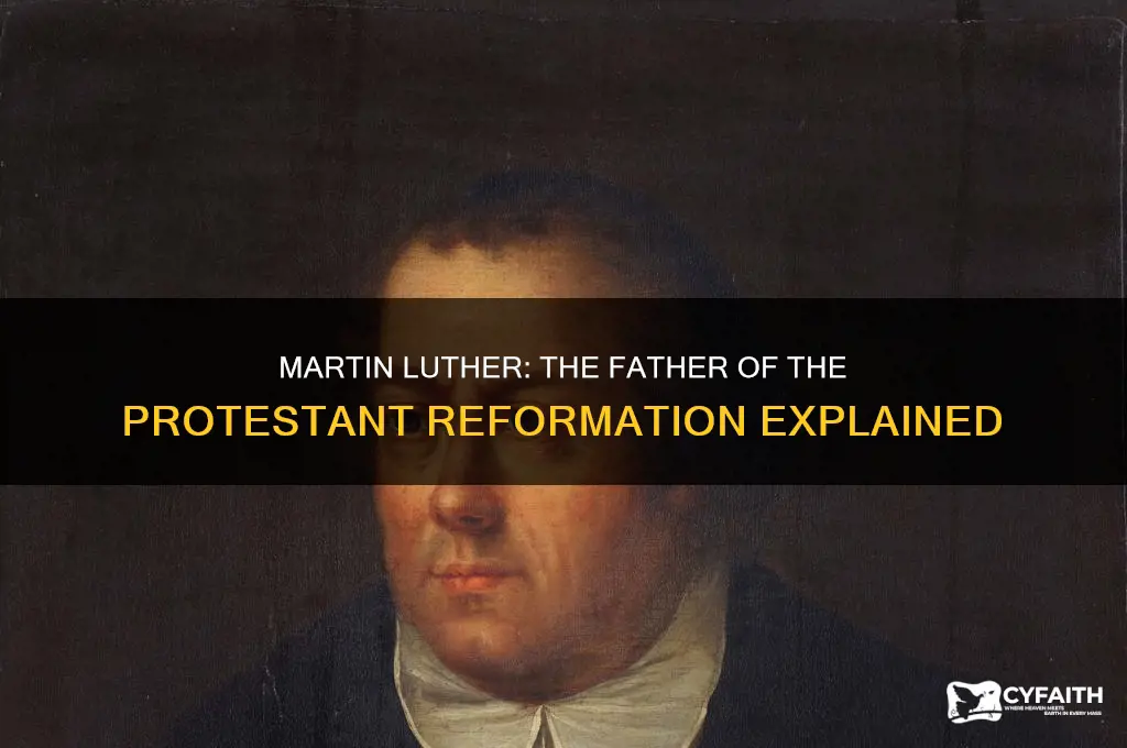 who is the father of the protestant reformation