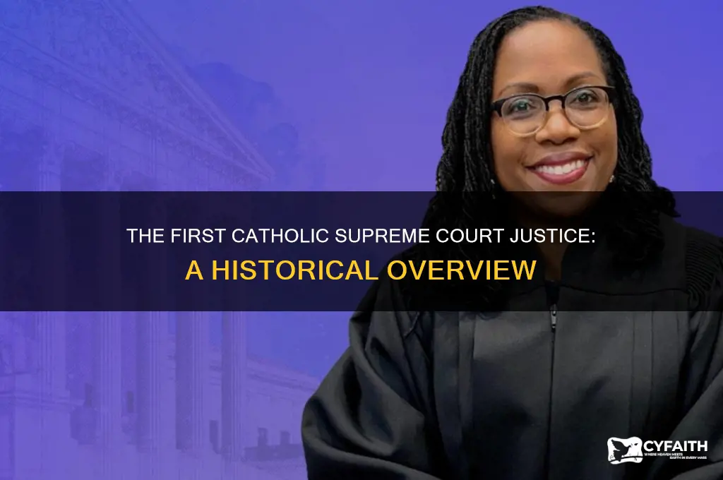 who is the first catholic scotus justice