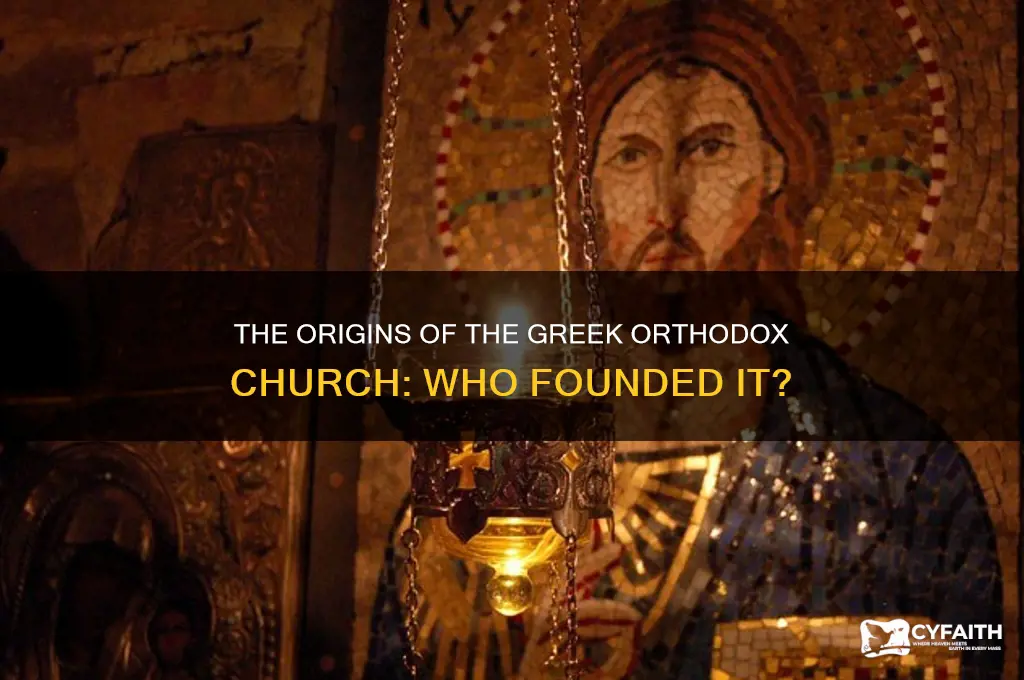 who is the founder of the greek orthodox church
