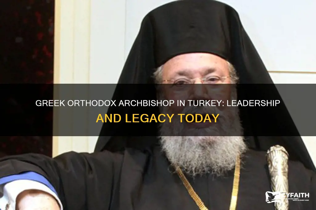 who is the greek orthodox archbishop in turkey