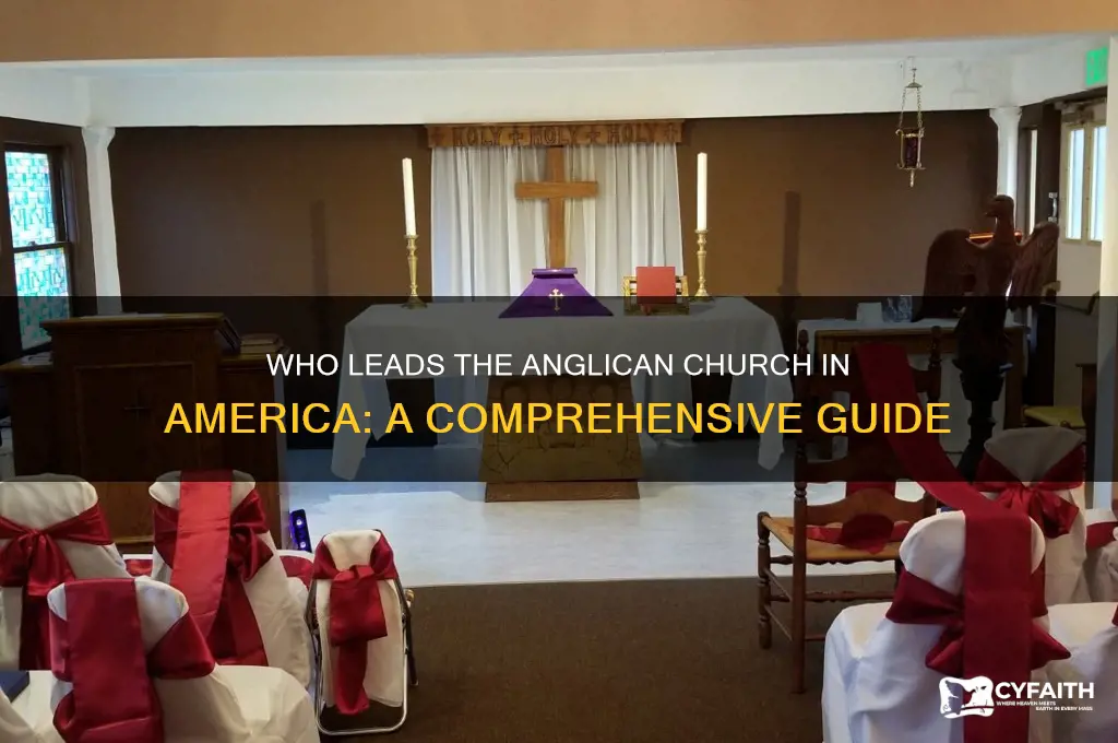 who is the head of the anglican church in america