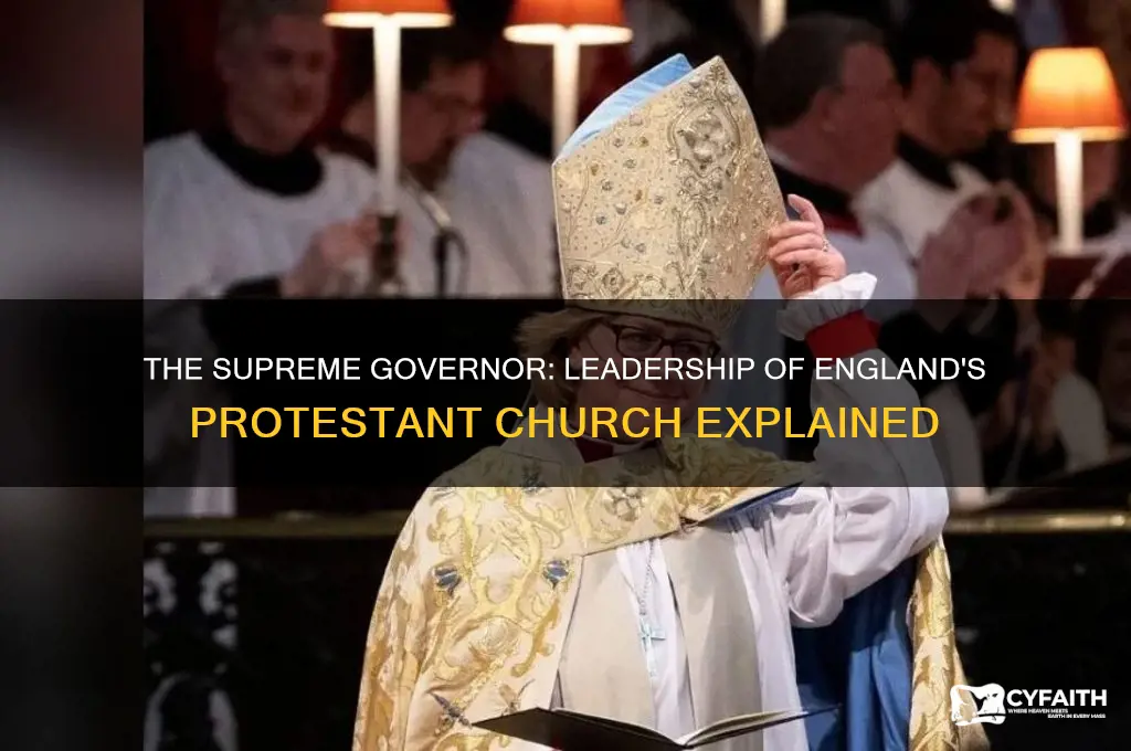 who is the head of the protestant church of england