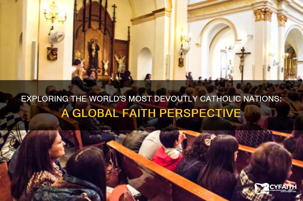 who is the most catholic country