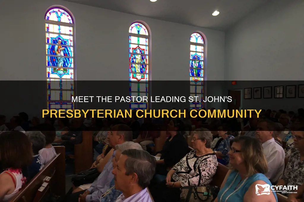 who is the pastor of st john