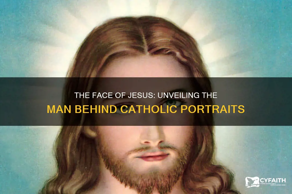 who is the person portray as jesus on catholic portraits