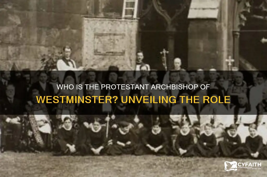 who is the protestant archbisop of westminster