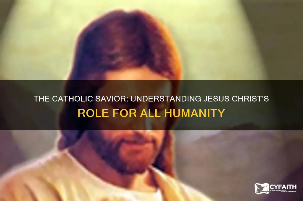 who is the savior of all men and women catholic
