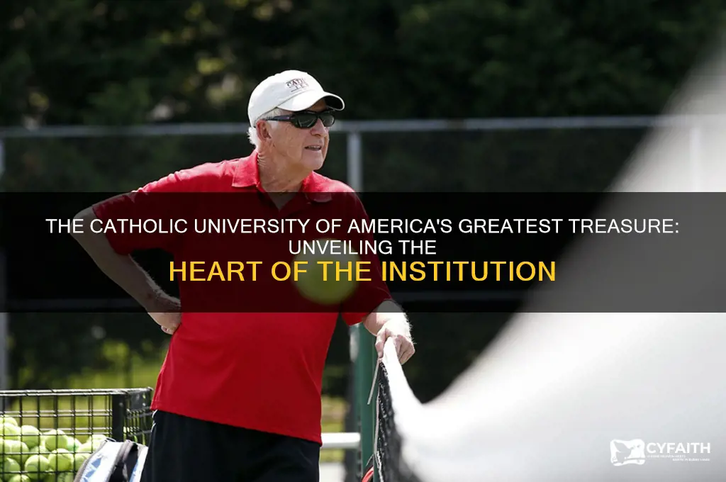 who is the treasure of catholic university of america